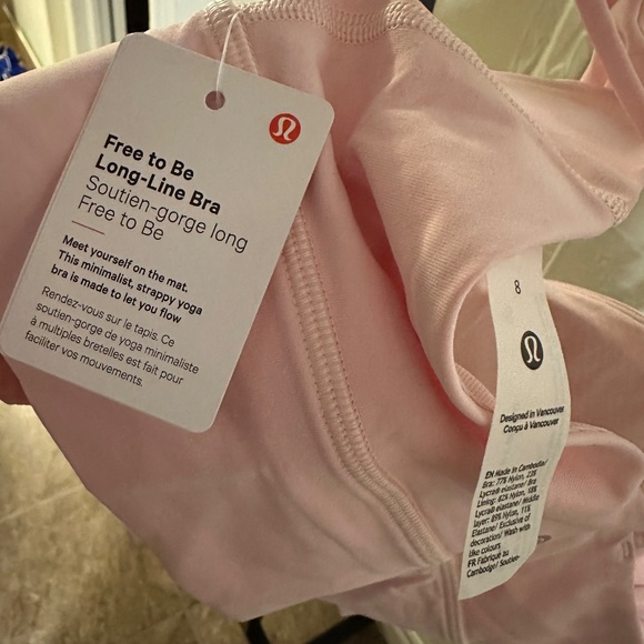Lululemon free to be long line bra - Picture 3 of 5